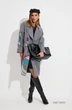 Пальто 2468-2 бетон Niv Niv Fashion
