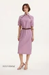 Платье 5121-1 розово-лиловый  Niv Niv Fashion