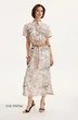 Платье 5126 мультиколор  Niv Niv Fashion