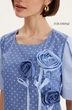 Платье 5135 синий  Niv Niv Fashion фото 4