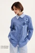 Рубашка  5136 синий  Niv Niv Fashion