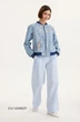Бомбер  5141 голубой  Niv Niv Fashion фото 3