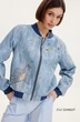 Бомбер  5141 голубой  Niv Niv Fashion
