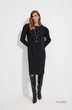 Платье 9113 черный   Niv Niv Fashion