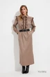 Платье 9124 бежевый Niv Niv Fashion