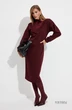 Платье 9130 винный Niv Niv Fashion