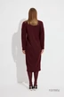 Платье 9130 винный Niv Niv Fashion фото 2