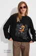 Джемпер 9141 черный Niv Niv Fashion