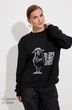 Джемпер 9146 черный Niv Niv Fashion