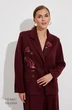Жакет 9159 винный Niv Niv Fashion