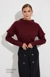 Джемпер 9160 винный Niv Niv Fashion