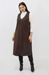 Платье-сарафан 01627 коричневый Ollsy фото 4