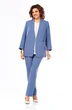 Костюм брючный 1000 синий Ольга Стиль фото 4