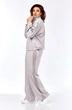 Костюм брючный 1001 светло-серый Ольга Стиль фото 4