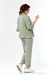 Костюм брючный 1011 серо-зеленый Ольга Стиль фото 2