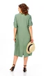 Платье 1014 серо-зеленый Ольга Стиль фото 2
