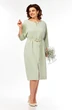 Платье 1016 светло-зеленый Ольга Стиль фото 4