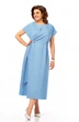 Платье 1019 голубой Ольга Стиль фото 3