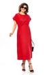 Платье 1019 красный Ольга Стиль фото 3
