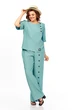 Костюм брючный 1022 ментол Ольга Стиль фото 3