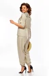 Костюм брючный 1026 беж Ольга Стиль фото 2