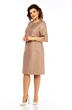 Платье 980 бежево-золотой Ольга Стиль фото 4