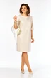 Платье 980 светло-бежевый Ольга Стиль фото 4