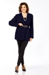 Жакет 986 темно-синий Ольга Стиль фото 3