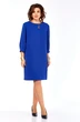 Платье 991 васильковый Ольга Стиль