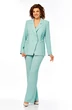 Костюм брючный 998 мятный Ольга Стиль фото 3