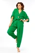 Костюм брючный 1013 зеленый Ольга Стиль фото 3