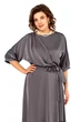 Платье 959 серый Ольга Стиль