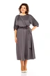 Платье 959 серый Ольга Стиль