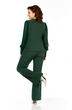 Костюм брючный 967 зеленый Ольга Стиль фото 2