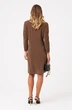 Платье 115080 коричневый Panda фото 2