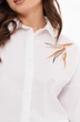 Блузка 11840 белый Panda фото 3