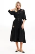Платье 17380 черный Panda