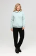 *Спортивный костюм 1959 мятный+черный Pretty