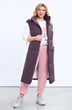 Жилет 2195 фиолетовый + белый Pretty
