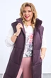 Жилет 2195 фиолетовый + белый Pretty