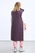 Жилет 2195 фиолетовый + белый Pretty