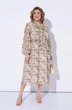 Костюм с платьем 2203 желтый + бежевый дизайн Pretty