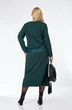 Костюм с юбкой 5108 изумрудный Pretty