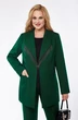 Костюм брючный 5117 изумрудный Pretty