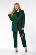 Костюм брючный 5117 изумрудный Pretty