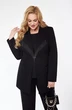 Костюм брючный 5119-3 черный + черный Pretty