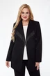 Костюм брючный 5119-3 черный + белый Pretty