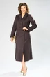 Костюм с юбкой 1013 шоколад Rishelie фото 4