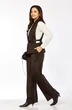 Костюм брючный 1012 шоколад Rishelie фото 3