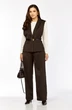 Костюм брючный 1012 шоколад Rishelie фото 4
